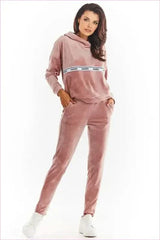 Velour Trousers Comfortable Style