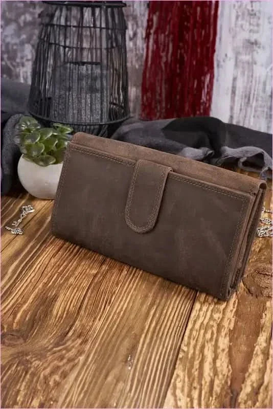 Vintage Floral Rfid Credit Card Fashion Wallet