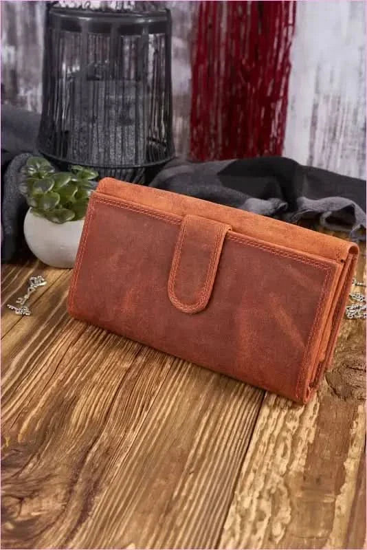 Vintage Floral Rfid Credit Card Fashion Wallet