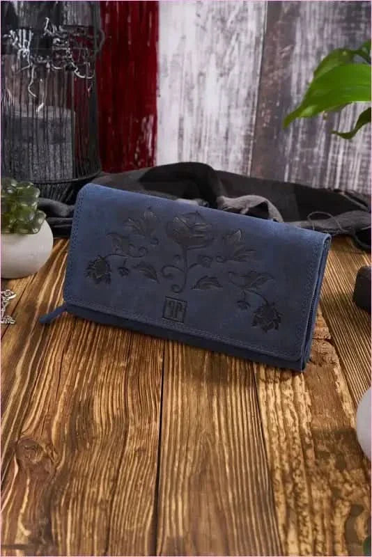Vintage Floral Rfid Credit Card Fashion Wallet