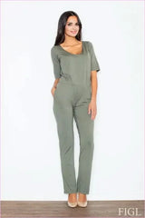 Viscose Jumpsuit Unique Sexy Style Fashion
