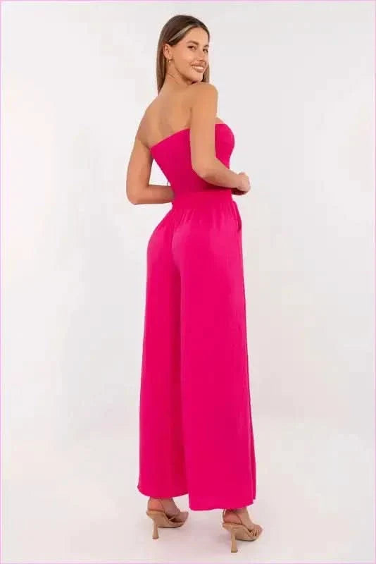 Viscose Jumpsuit Unique Style Fashion