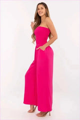 Viscose Jumpsuit Unique Style Fashion