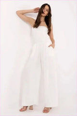 Viscose Jumpsuit Unique Style Fashion