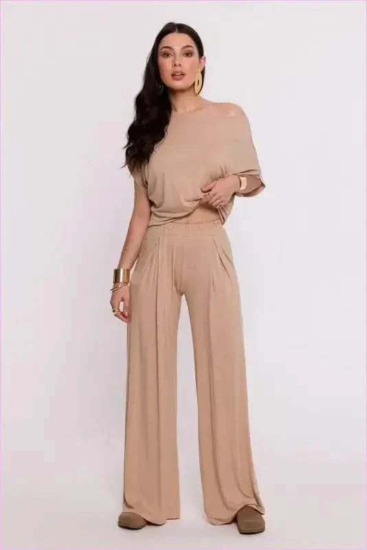 Viscose Knit Pants Soft Comfort Ideal Choice Fashion