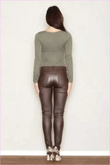 Viscose Stretch Trousers Fashion Style