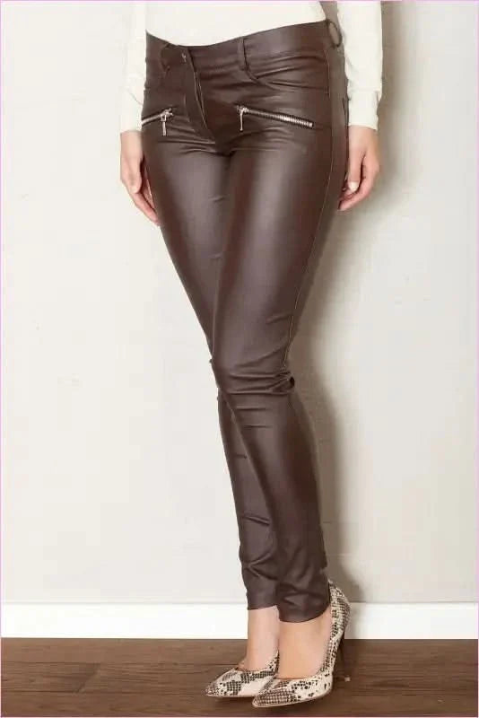 Viscose Stretch Trousers Fashion Style
