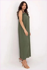 Viscose Summer Maxi Dress for Effortless Style