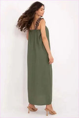Viscose Summer Maxi Dress for Effortless Style