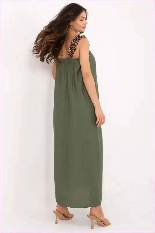 Viscose Summer Maxi Dress for Effortless Style