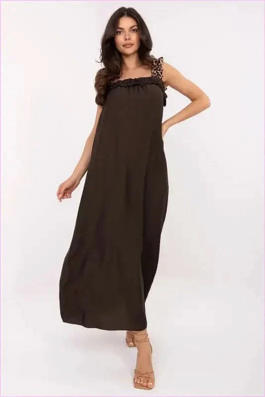 Viscose Summer Maxi Dress for Effortless Style