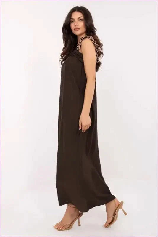 Viscose Summer Maxi Dress for Effortless Style