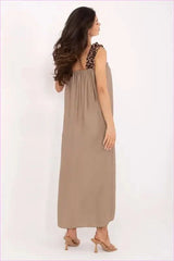 Viscose Summer Maxi Dress for Effortless Style