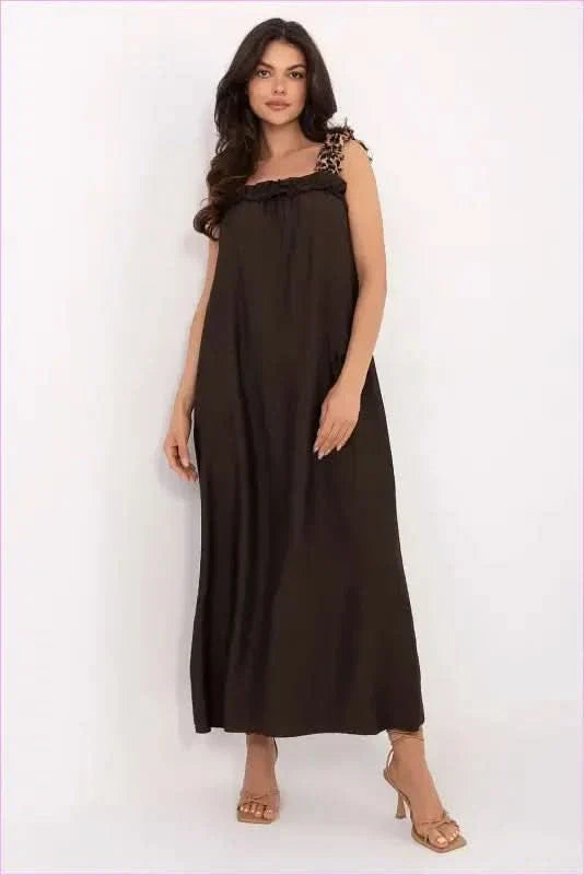 Viscose Summer Maxi Dress for Effortless Style