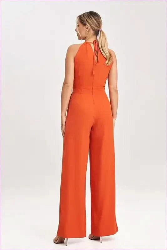 Wide Leg Jumpsuit Unique Fashion Style