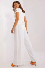 Wide Leg Summer Pants Unique Style Fashion