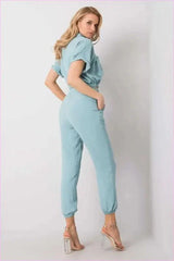 Women's Blouse and Pants Set Fashion Style
