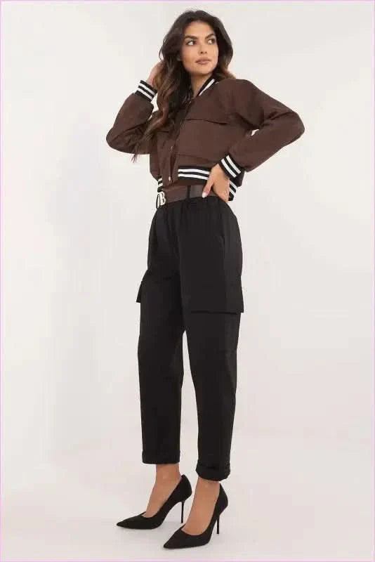 Womens Casual Cargo Pants Fashion Style