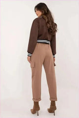 Womens Casual Cargo Pants Fashion Style