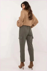 Womens Casual Cargo Pants Fashion Style