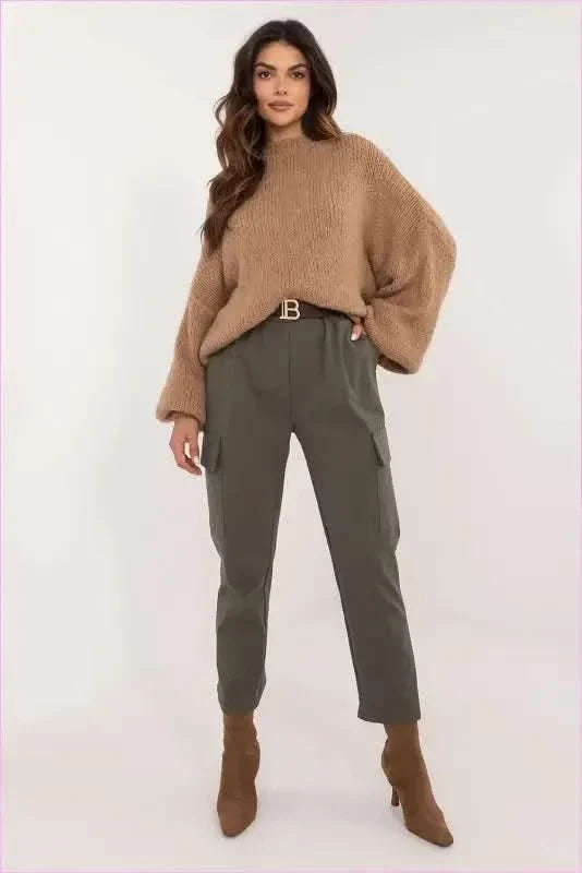 Womens Casual Cargo Pants Fashion Style