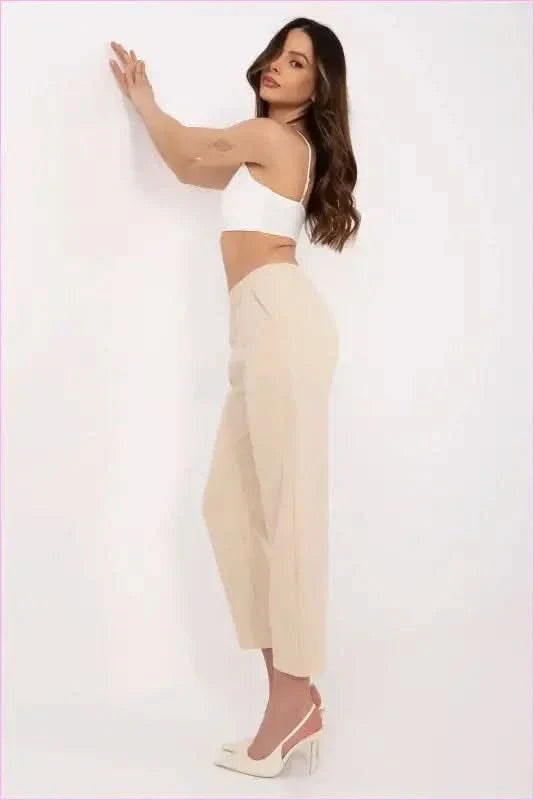 Womens Cigarette Pants Stylish Fashion Trousers
