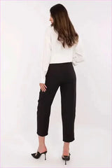 Womens Cigarette Pants Stylish Fashion Trousers