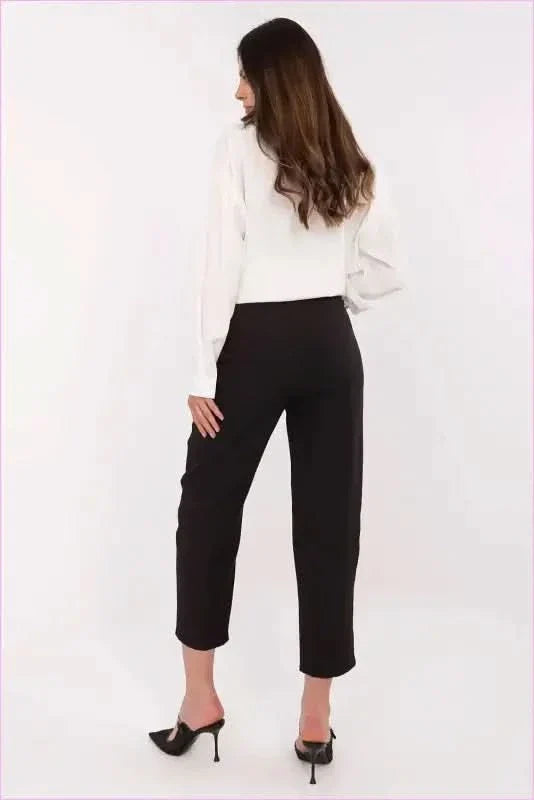 Womens Cigarette Pants Stylish Fashion Trousers