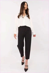 Womens Cigarette Pants Stylish Fashion Trousers