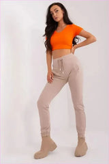 Womens Cotton Comfort Sweatpants Stylish Fashion