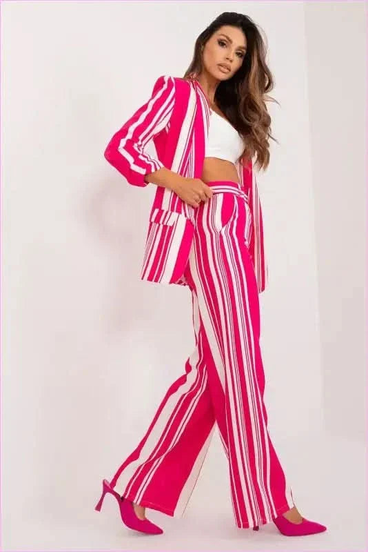 Womens Elegant Wide Leg Fashion Trousers Style