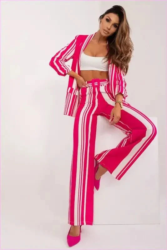 Womens Elegant Wide Leg Fashion Trousers Style