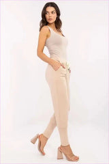 Womens Fashion Viscose Blend Sweatpants Style