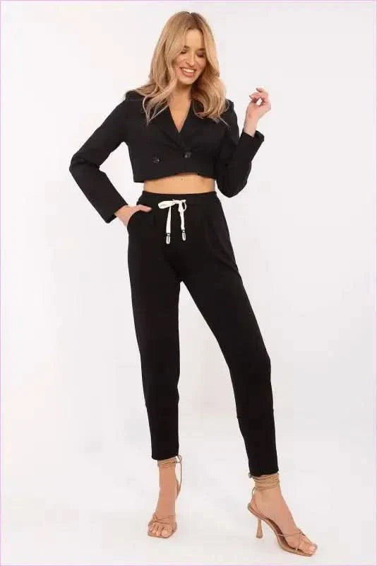 Womens Fashion Viscose Blend Sweatpants Style