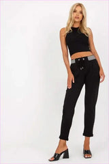 Womens High Waisted Fashion Sweatpants