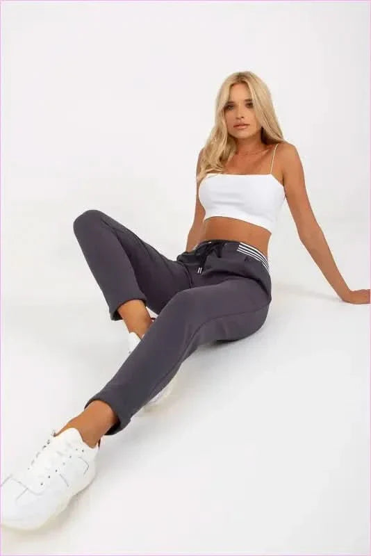 Womens High Waisted Fashion Sweatpants