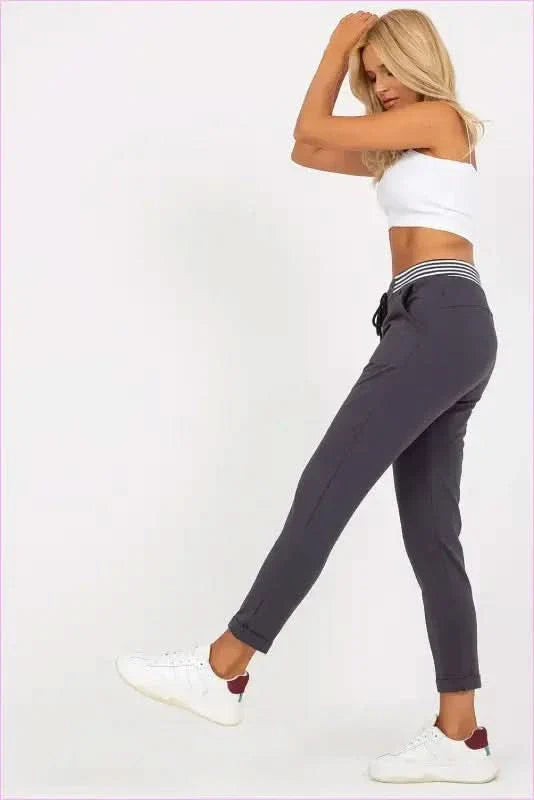 Womens High Waisted Fashion Sweatpants