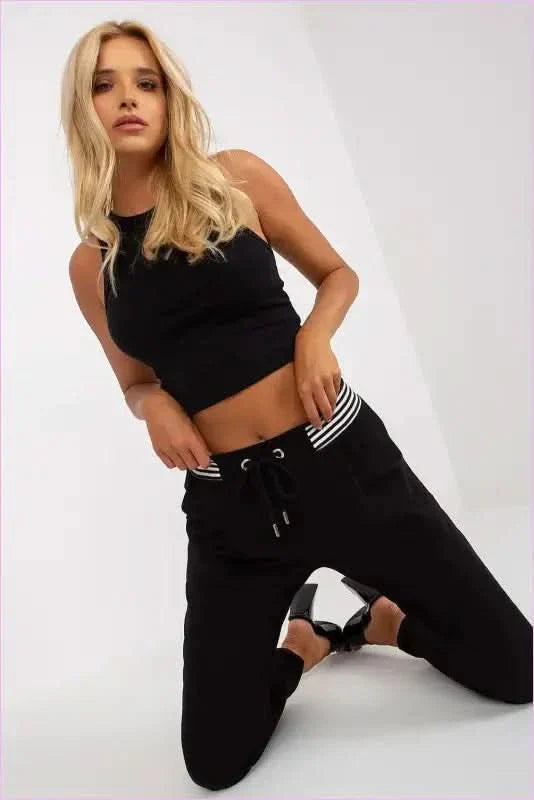 Womens High Waisted Fashion Sweatpants