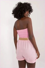 Womens Linen Cotton Summer Shorts Fashion Style