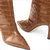 Women’s Pointed Toe Stiletto Heel High Fashion Boots