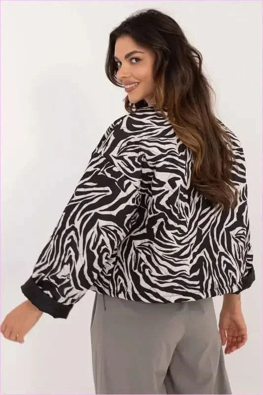 Women's Quilted Jacket Transitional Style