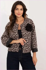 Women's Quilted Jacket Transitional Style