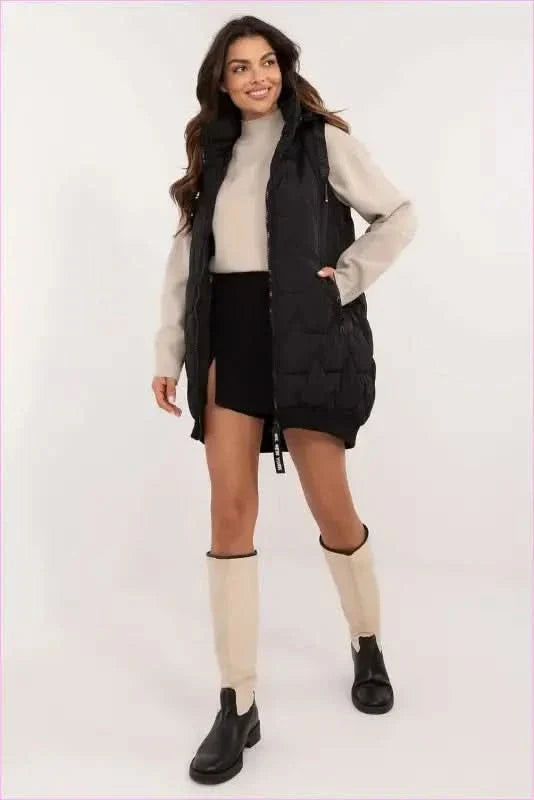 Women's Quilted Vest for Fall Winter Spring Fashion