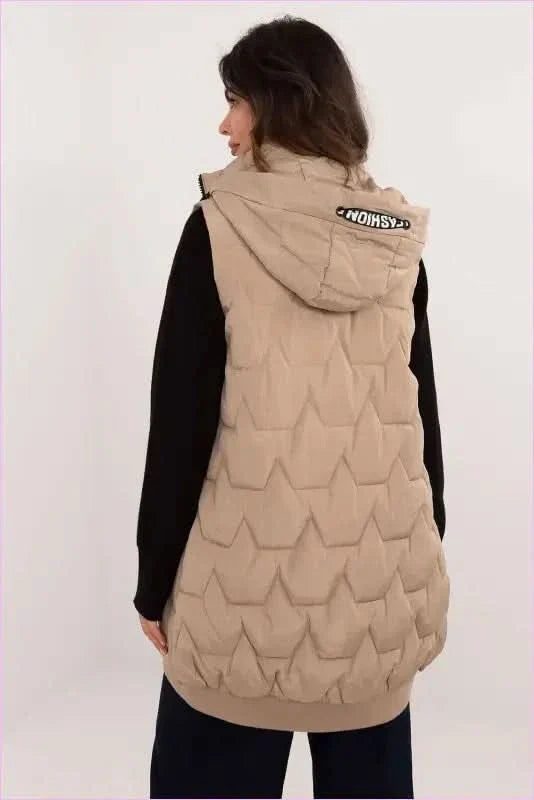 Women's Quilted Vest for Fall Winter Spring Fashion