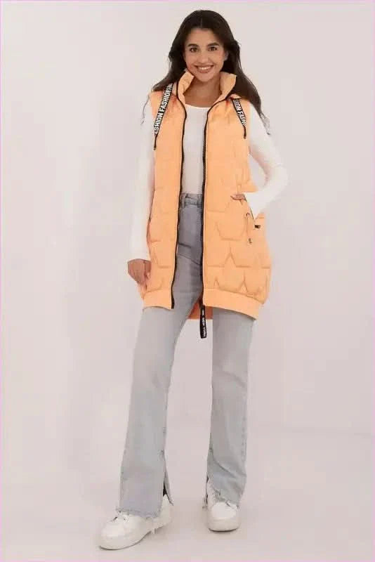 Women's Quilted Vest for Fall Winter Spring Fashion