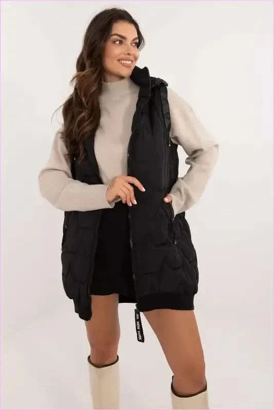 Women's Quilted Vest for Fall Winter Spring Fashion