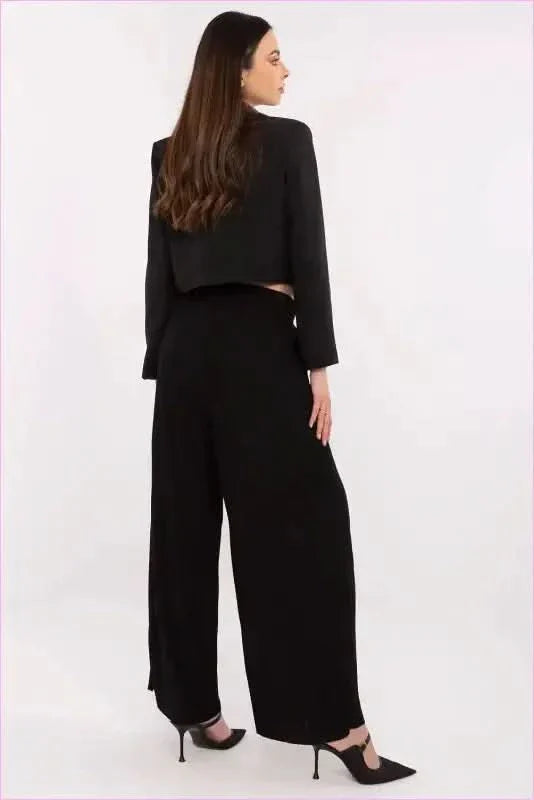 Womens Viscose Blend Fashion Trousers