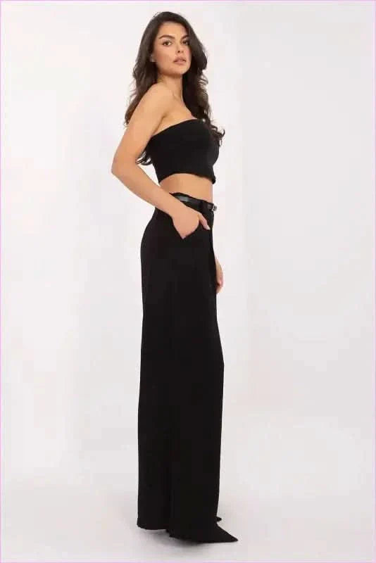 Women's Viscose Nylon Palazzo Pants Fashion Style