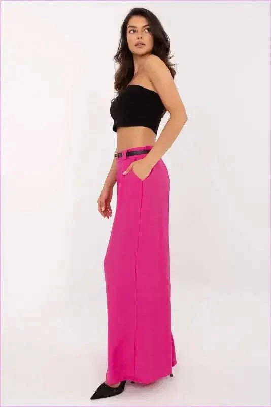Women's Viscose Nylon Palazzo Pants Fashion Style
