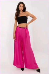 Women's Viscose Nylon Palazzo Pants Fashion Style